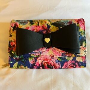 Betsey Johnson Floral Crossbody